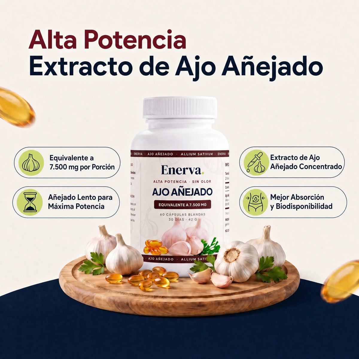 Extracto de Ajo Añejado